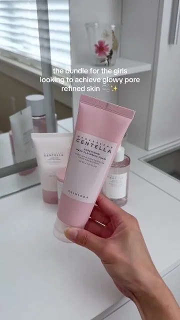 Pores where?! #poreminimizing #pinkskincare #skin1004 #porerefining #glassskin 