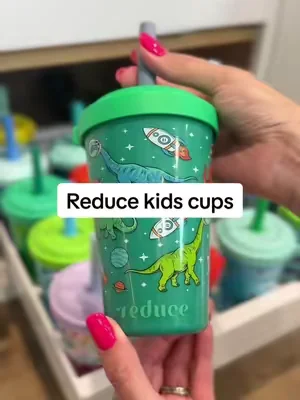 Call me crazy but I replaced all our kids cups with these!! #kidscup #kidstumbler #dealsforyoudays @Reduce 