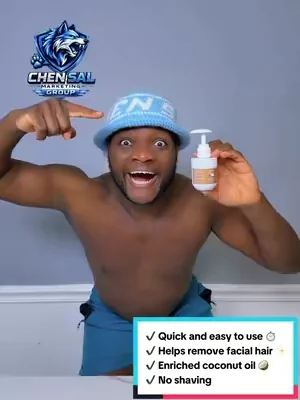 Tired of unwanted facial hair? 😩✨ This coconut oil hair removal cream helps leave your skin feeling smooth and clean 💖 ✔️ Quick and easy to use ⏱️ ✔️ Helps remove unwanted facial hair ✨ ✔️ Enriched with coconut oil 🥥 ✔️ Gentle skincare routine addition 💖 ✔️ Smooth-looking results 😍 ✔️ No shaving needed 🚫🪒 ✔️ Perfect for self-care days 🧖‍♀️ Get ready to enjoy smoother-looking skin in just minutes ✨💕 Feel confident and refreshed every day 😍💖   #HairRemovalCream #BeautyFinds #SkincareRoutine #TikTokFinds #Chen_Sal