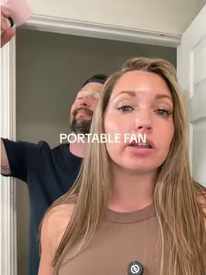 I paid full price so you don't have to. 😂❄️ If you've been wanting a portable fan for summer, now's the time. #dealsforyoudays #summer #fan 