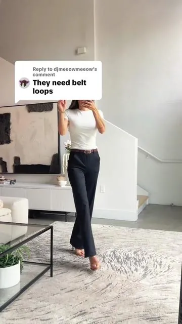Replying to @djmeeowmeeow these dress pants finally have belt loops 💃🏻💃🏻#Dealsforyoudays 