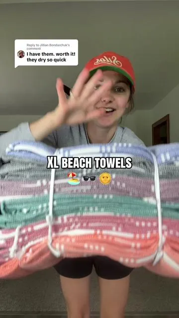 Replying to @Jillian Bondarchuk thanks again for your feedback! #beachtowels 