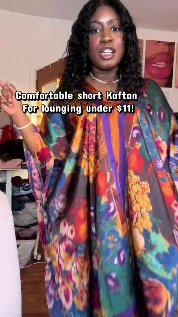 I absolutely love this especially now that I enter my auntie stage of life! #kaftan #loungewear #dealsforyoudays #fashiontiktok #womenfashion 