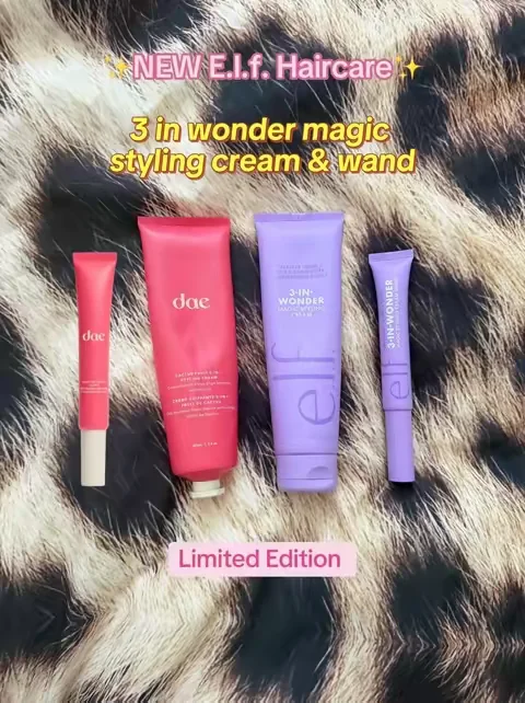 This NEW Styling Cream + Styling Wand from @e.l.f. Cosmetics @elfhaircare is giving expensive hair on a budget ✨ the styling cream is perfect for slick backs, enhancing curls or priming blowouts! And the wand is the perfect on the go product to tame the frizz! Grab it before everyone finds out about it! #elfcosmetics #eyeslipsface #haircareproducts #hairstyling #stylingcream