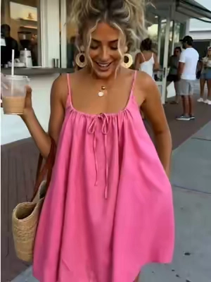 The perfect vacation dress EXISTS... and YES, it has pockets!❤️#summervibes #summeroutfits #womensfashion #fisoew #ttsacl 