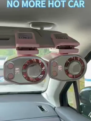 now my car feels so much better #carhack #coolingfan #tiktokmademebuylt #fyp #summersale