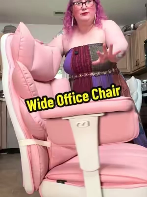 Dowinx Wide Ergonomic Office Chair ✨ #officechair #gamingchair #ergonomicchair #plussizechair #DealsForYouDays 