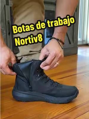 Botas cómodas y ligeras para trabajo, uso diario y actividades al exterior #tiktokshopcreatorpicks #dealsforyoudays #summerwins #FathersDay #workboots 