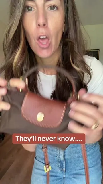 10/10 look! Love the brown color #fashion #purses #purse #momtok 