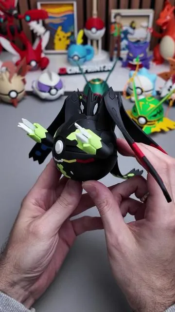 Today’s pokeball is a Shiny Zygarde, printed on the @Flashforge 3D Creator 5!  Use code DEAL30C5 for 30 additional dollars off!  Files - @tacticraft  #flashforge #creator5 #zygarde #pokemontiktok #3dprinting 