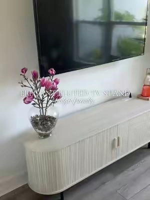 i loveeee her so elegant #dealsforyoudays #summerwins #tvstand #furniture #homedecor 