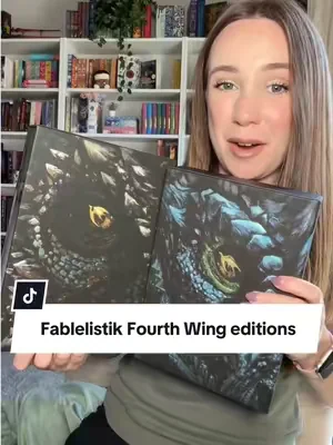 These Fourth Wing Fablelistik special editions had a full team of artists create them, and you can get one that’s either Violet or Xaden coded 👀🐉 ✨ Hand-signed by Rebecca Yarros 🐉 Exclusive Xaden-themed cover and slipcase 🎨 12 full-color illustrations + exclusive artwork 🗺️ Reimagined maps and custom endpapers 📖 Xaden’s perspective with chapter-specific Easter eggs 📚 Premium collector-quality edition with 3D embossed slipcase #FourthWing #RebeccaYarros #Fablelistik #xaden  #SpecialEditionBooks