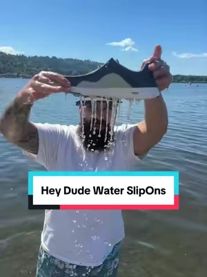 @HeyDude definitely did it again!! #heydude #watershoes #menshoes #dealsforyoudays #tiktokshopcreatorpicks 