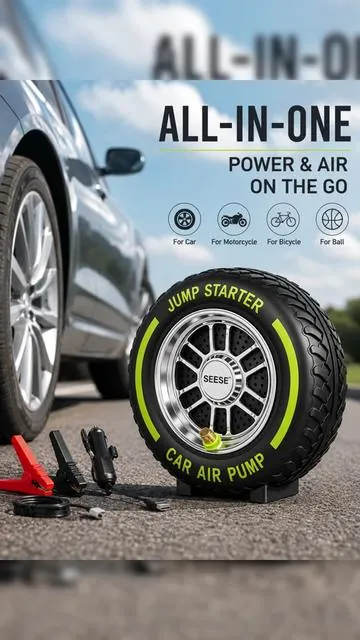 From inflatable kayaks to sports balls, handling gear requiring inflation happens effortlessly. 🚣‍♂️ #airpump #cargadgets #carjumpstarter #DealsForYouDays #TikTokShopDealsforYouDays