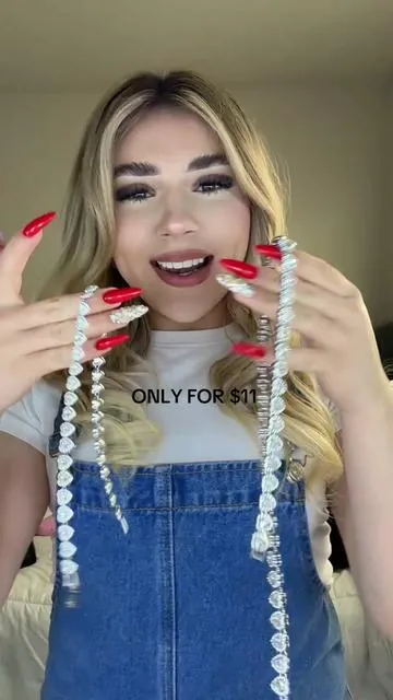 Sin necesidad de gastar más de $600 dólares 😦 #jewerly #viralvideo #girls #necklace #heartshape 