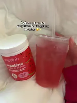 do with this info as you please 👀 #wellah #creatine #wellahnutrition #hydration 