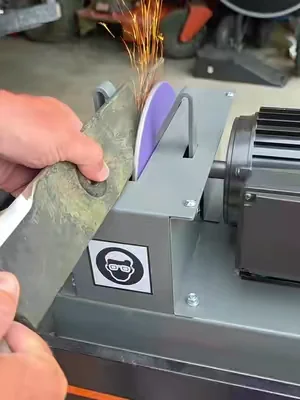 I'll never sharpen another mower blade any other way. This takes a lot of the guesswork out of getting a sharp, consistent edge. #lawncare #mowing #tools #dealsforyoudays #tiktokshop 