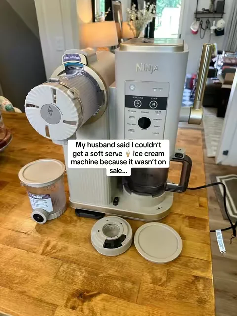 Here’s my new ice cream machine 🍦 #ninjacreami #ninjacreamiswirl #summerwins #tiktokshopcreatorpicks #tiktokshopdealsforyou 