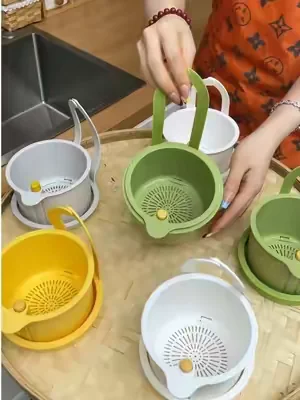Clip-OnSinkFoodWasteBasket, HangingKitchenD rainHolderforVegetableScraps&Leftovers,B PA- FreePlastic,FitsMostSinks#KitchenCleaning Hack#NoCloggedDrains# summervibes