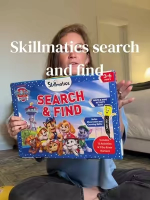 These reusable Search & Find activity mats keep little ones busy while building observation, counting, and problem-solving skills. great for travel, quiet time, or rainy days! ✨ @Skillmatics #skillmatics #toddleractivities #kidsactivities #preschoollearning #screenfreeactivities 
