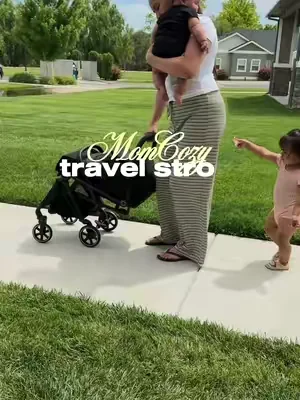 The MomCozy TuckGo is THAT girl ✨🩷 Code for $$$ off ‘KQW7C7RC‘ @Momcozy Official #momcozy #momcozystroller #momcozytuckgo #travelstroller #lightweightstroller 
