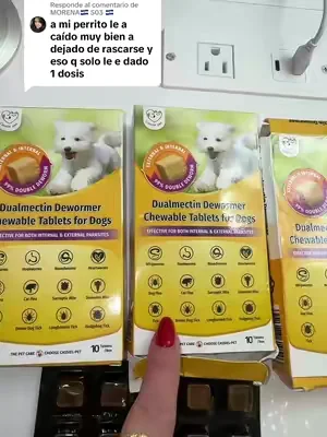 Respuesta a @MORENA🇸🇻 503 🇸🇻 Masticables de bienestar para perros Cassiel: mezcla natural de hierbas, sabor a pollo, apoyo digestivo, cuidado de la piel y el pelaje,#DealsForYouDays#