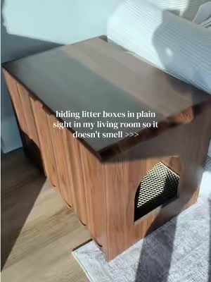 only one thats gorgeous and actually FITS my XL litter box!! #enclosedlitterbox #catlitterbox #hiddenlitterbox #littercabinet #dealsforyoudays