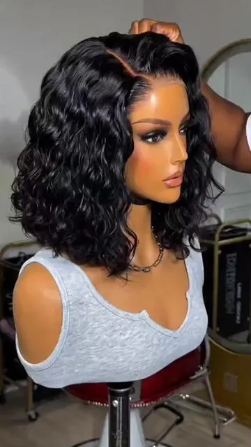 This side part just changed the whole vibe 😮‍💨✨ Same water wave texture, but now it’s giving volume, shape, and instant attitude 🤎🔥 One flip and suddenly it feels like a completely different wig 😍 Main character energy unlocked. #unicehair #tiktokshopmemorialday #SummerWins #naturalhair #waterwave