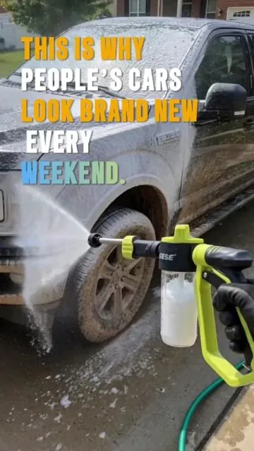 Stop scrubbing. Start foaming. #SEESENewArrivals #fathersdaygift #tiktokshopdealsforyoudays #carcleaning #detailing 
