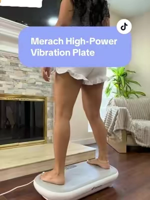 Replying to @queenofbeezinthetrap glad it has helped you! #Merach #Vibrationplate #dealsforyoudays #lymphaticdrainage 