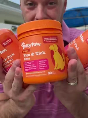 Zesty paws bundle helped our dog 