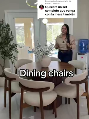 Respuesta a @Rosie C Mesias las sillas de comedor, modernas, elegantes y minimalistas. El día de hoy no sólo te las llevas en descuento, sino que además con un cupón extra para que te agarres cinco dólares. Aprovecha y ordénate las tuyas con este mega precio. #tiktokshopdealsforyoudayss #tiktokshopcreatorpicks #dealsforyoudays #diningtabledecor #diningchairs 