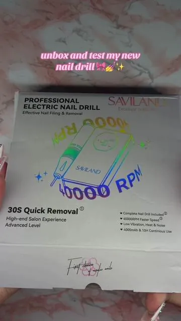 the sparkles are everything 😍😍#nailtech #naildrill #saviland 
