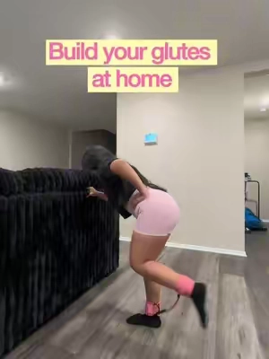 Grow your glutes with these resistance bands #fyp #resistancebands #glutesworkout #homeworkout #anklebands