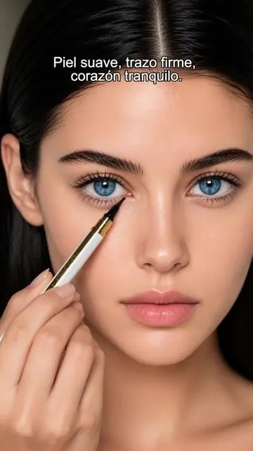 Deliniado perfecto sin ser perfecta.#eyeliner #beauty #maquillaje #makeup #waterproof 