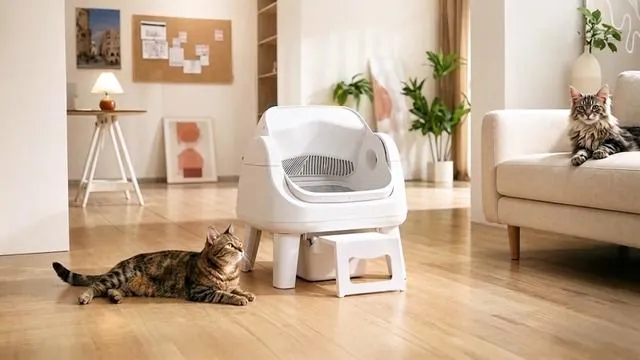 How does the AS12 Lite automatically clean the waste?🥰👀 #petpivot #autoscooper12lite #catlitterbox #catparents #catmom