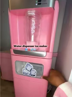 I customized mine and it’s so pretty🎀 #waterdispenser #icemaker #3in1watercoolerdispenser #watercooler #homefinds 
