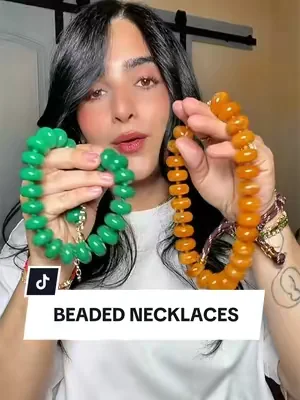 BEADED NECKLACE #beadednecklace #collar #dealsforyoudays 