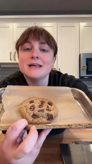 This is my recipe for the BEST chocolate chip cookies.  I developed the recipe in 2010 and it went viral. I haven’t stopped making them! #recipe #chocolatechipcookie 