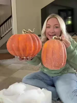these are GORGEOUS! ✨ #falldecor #pumpkinseason #pumpkins #qvctiktoksuperbrandday 
