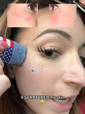 don’t make the same mistake 😭 i linked the RIGHT 4th of july glitter stick #glitter #glitterstick #4thofjuly #dealsforyoudays #summerwins