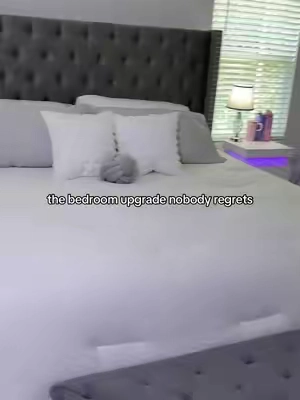 one upgrade away from loving your bedroom again #fyp 