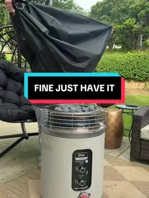 🔥🏕️ The ultimate backyard bundle has arrived! Get the Ninja Fireside360 Fire Pit & Outdoor Heater paired with the custom-fit protective cover so you’re ready for cozy nights now and protected between adventures. From summer evenings on the patio to crisp fall nights around the fire, this bundle is built to help you enjoy your outdoor space season after season. ✨ Why this bundle is worth it: 🔥 Fire pit and outdoor heater in one 🛡️ Includes a fitted cover to help protect your investment 🏡 Perfect for patios, decks & backyard entertaining 🏕️ Great for camping, cabins & tailgates 🌙 Creates the perfect atmosphere for family nights and gatherings 🍂 Enjoy more outdoor time throughout the year ✨ Easy setup for memorable nights under the stars Picture cozy conversations, toasted marshmallows, your favorite drink in hand, and a fire that keeps everyone gathered just a little longer. ❤️🔥 🏡 Backyard upgrade 🔥 Cozy nights ahead 🛡️ Fire pit + cover = the perfect bundle #NinjaFireside360 #FirePit #OutdoorHeater #BackyardGoals #PatioLiving 