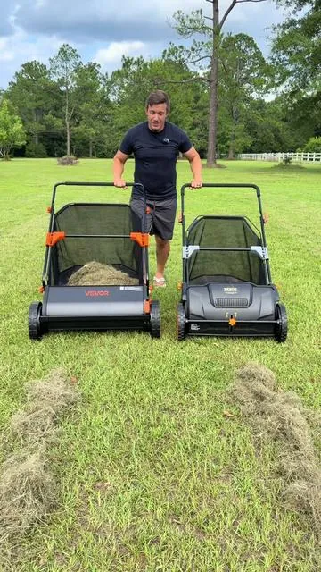 The updated 2026 model makes yard cleanup faster with a large collection bag and easy push design.#SummerWins #DealsForYouDays #vevor  #YardMaintenance