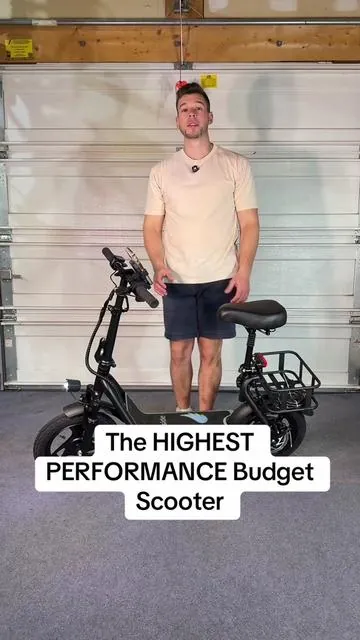 This scooter has INCREDIBLE performance for the price. Overall it is fast, gets a ton of range, and is LOADED with tons of features & accessories that even more expensive scooters don’t have.