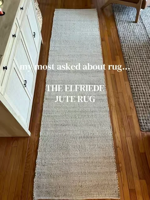 This is the rug I keep seeing in all the pretty homes online.” And now I get why. It has that natural woven texture that makes your house feel cozy without trying too hard. I also love that it comes in runners, round rugs, squares, and multiple rectangle sizes, so you don’t have to settle for something that’s almost the right fit. It layers beautifully, holds up well in everyday spaces, and makes your whole room feel finished. #rug #rugs #rugtok #juterug #dealsforyoudays 