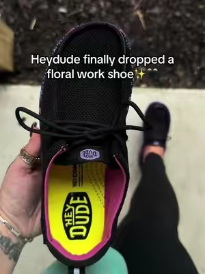 Comfortable HEY DUDE non slip WORK SHOES for women @HeyDude 