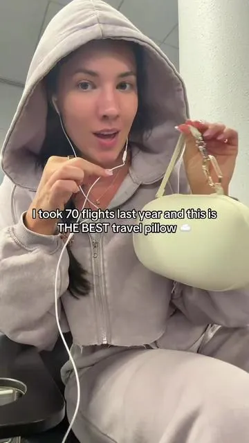 Omg and it’s 30% off right now RUNNNN!!!  #travel #travelpillow #travelhacks #economytravel 