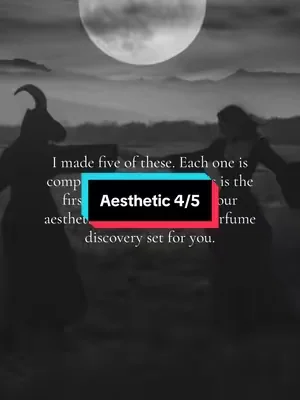 I made five of these. Each one is completely different. If this is the first one you see, this is your aesthetic and I linked the perfume discovery set for you: Season of the Witch is a discovery set that invites you into a world of mystery and transformation, both playful and profound. Each scent a portal to the unseen forces of nature. Includes 6 of Heretic’s most magical fragrances. ANGEL'S TRUMPET: Green Freesia, Tiarre Flower, Violet Leaf, Jasmine, Vetiver COEUR NOIR: Rosewood, Labdanum, Madagascar Vanilla HÄXAN: Osmanthus, Turkish Rose, Oakmoss, Fossilized Amber, Supernatural Musks DRAGON'S BLOOD: Dragon's Blood, Oud, Cedar, Frankenscense DIRTY ROSE: Rosa Damascena, Cedar, Pink Pepper, Vanilla MIDNIGHT TOKER: Tobacco, Clove Smoke, Vanilla, Birch Tar, Labdanum #witchtok #witchesoftiktok #seasonofthewitch #perfumetok #witchaesthetic 