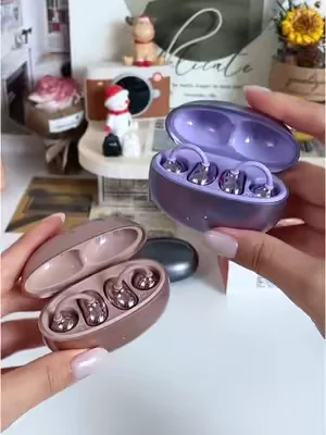 Auriculares con clip abierto, auriculares inalámbricos Bluetooth 6.0, micrófono incorporado y gancho para la oreja, cómodo de llevar, tiempo de reproducción de calidad de sonido de alta fidelidad de 36 horas, perfecto para auriculares de decoración para mujeres sk 50 para deportes y fitness tiktokshopspr #dealsforyoudays #summerwins #imprescindible #tendencia #fyp #util #esencial #gadgetviral #viral #parati #recomendado #comprarentiktok #tiendadetiktok #compraya #bonito #calidad 